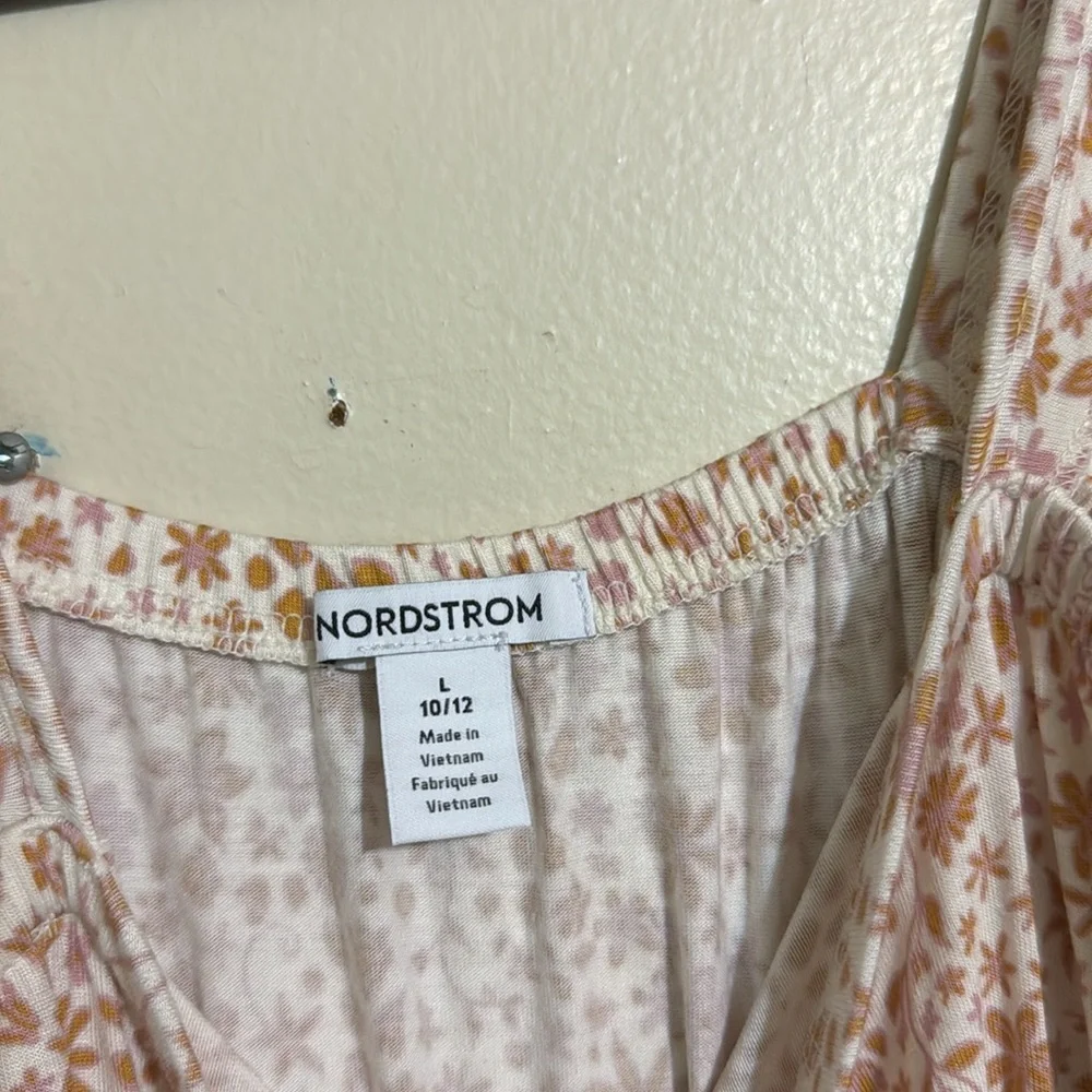 Nordstrom girls floral jumpsuit